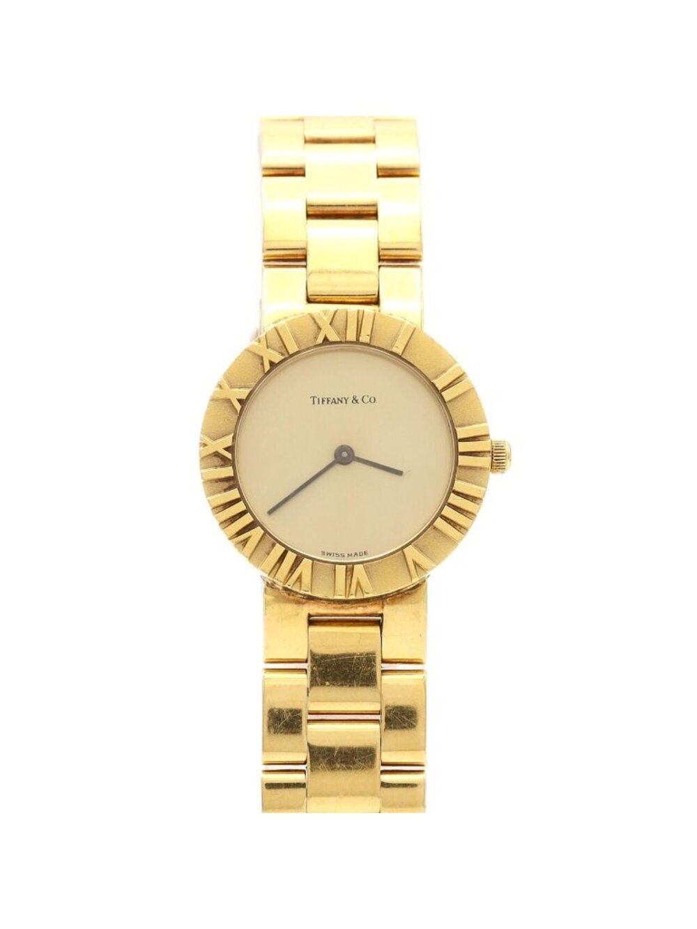 Tiffany & Co Atlas YG Quartz Watch